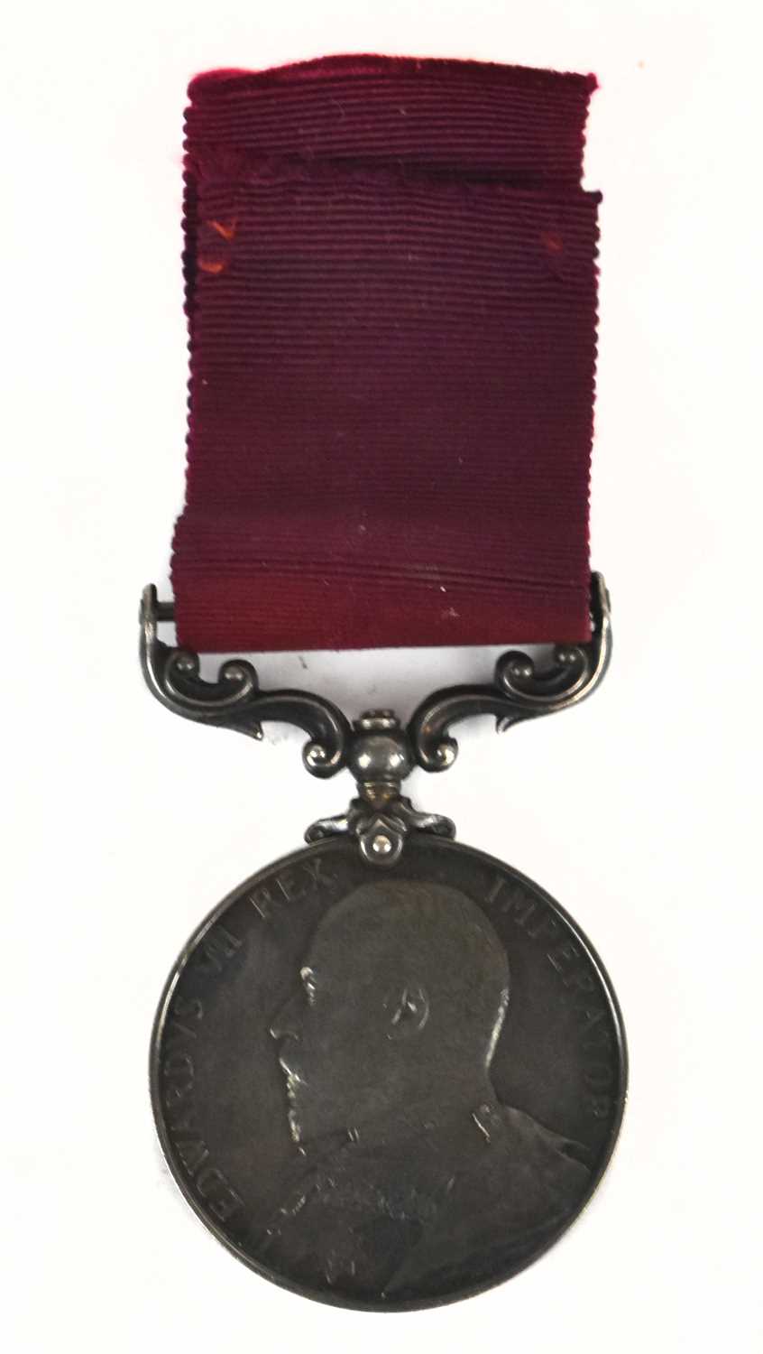 Lot 397 - An Edward VII Long Service and Good Conduct...