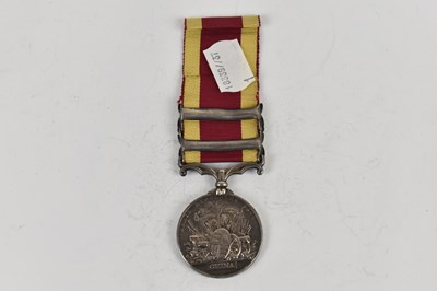 Lot 432 - A Second China War Medal awarded TROOPER G....