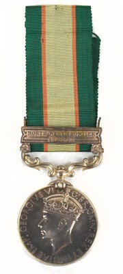 Lot 414 - An India General Service medal awarded to...