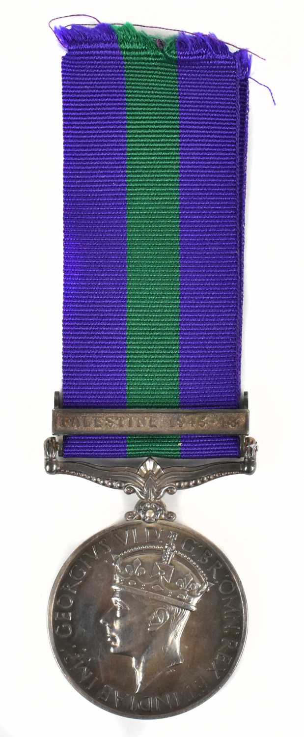 Lot 388 - A General Service Medal awarded to EC.13422...