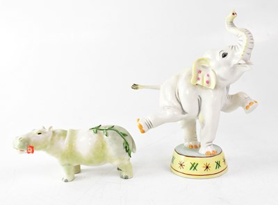 Lot 258 - NYMPHENBURG; a 20th century porcelain model of...