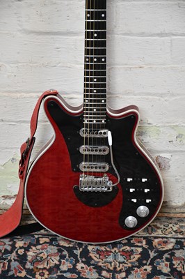 Lot 1524 - BRIAN MAY; a Red Special six string electric...