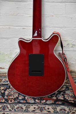 Lot 1524 - BRIAN MAY; a Red Special six string electric...
