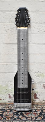 Lot 1039 - A scratch built eight string lap steel guitar.