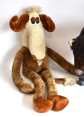 Lot 701 - Two 1970s large soft toys comprising the...