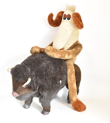 Lot 701 - Two 1970s large soft toys comprising the...