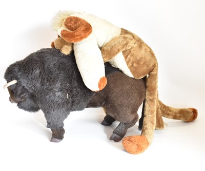 Lot 701 - Two 1970s large soft toys comprising the...