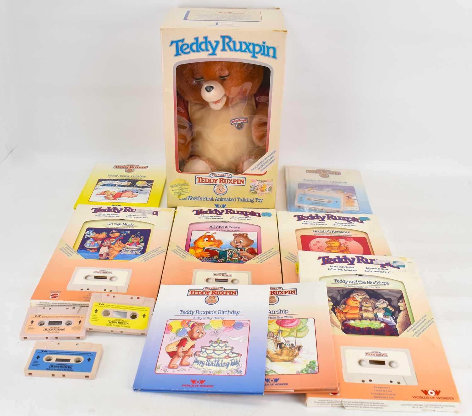 Teddy Ruxpib Lot 694 - THE WORLD OF TEDDY RUXPIN; a boxed animated