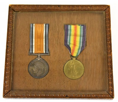 Lot 400 - A WWI pair awarded to T-307954 DVR V. Haughton...