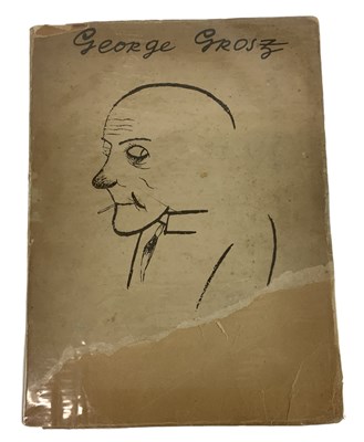 Lot 187 - GEORGE GROSZ; an early 20th century book...