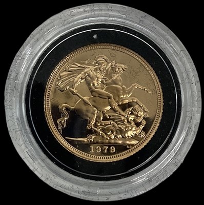 Lot 1423 - THE ROYAL MINT; a 1979 encapsulated proof full...