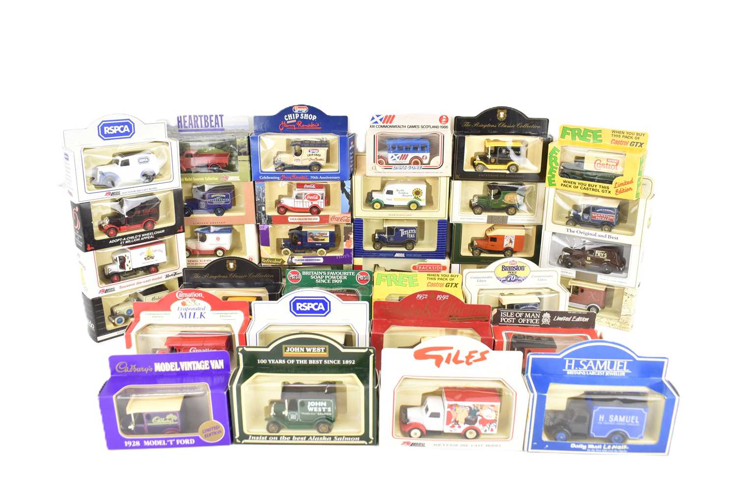 Lot 869 - Thirty-four boxed special promotional diecast...