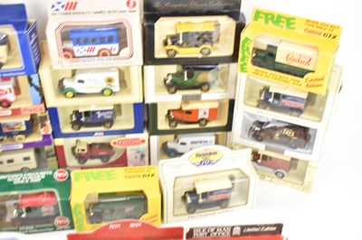 Lot 869 - Thirty-four boxed special promotional diecast...