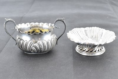 Lot 964 - Two Victorian hallmarked silver bowls,...