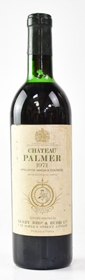 Lot 124 - CHÂTEAU PALMER; a single bottle of Margaux...