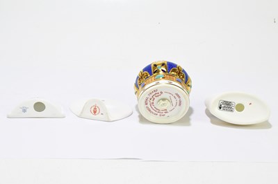 Lot 640 - ROYAL CROWN DERBY; a paperweight ‘100 Royal...