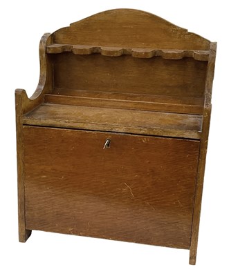 Lot 378 - An early 20th century smoker's cabinet, with...