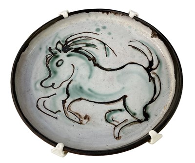 Lot 599 - LUCY HATTON BECK; an Australian art pottery...