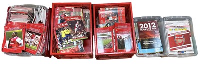 Lot 368 - A large group of modern football programmes,...