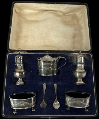 Lot 1131 - ADIE BROTHERS LTD; a cased George V hallmarked...