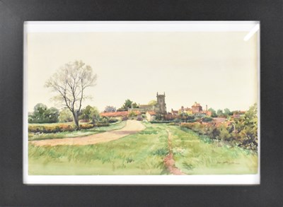 Lot 297 - EDGAR HOLLOWAY (1914-2008); watercolour,...