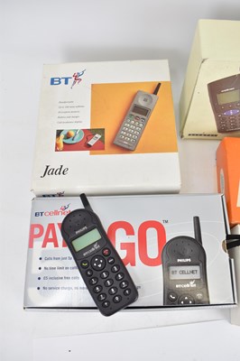 Lot 378 - Various vintage telephones to include a Seven...