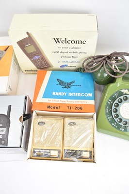 Lot 378 - Various vintage telephones to include a Seven...