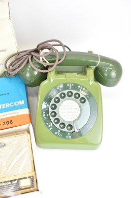 Lot 378 - Various vintage telephones to include a Seven...