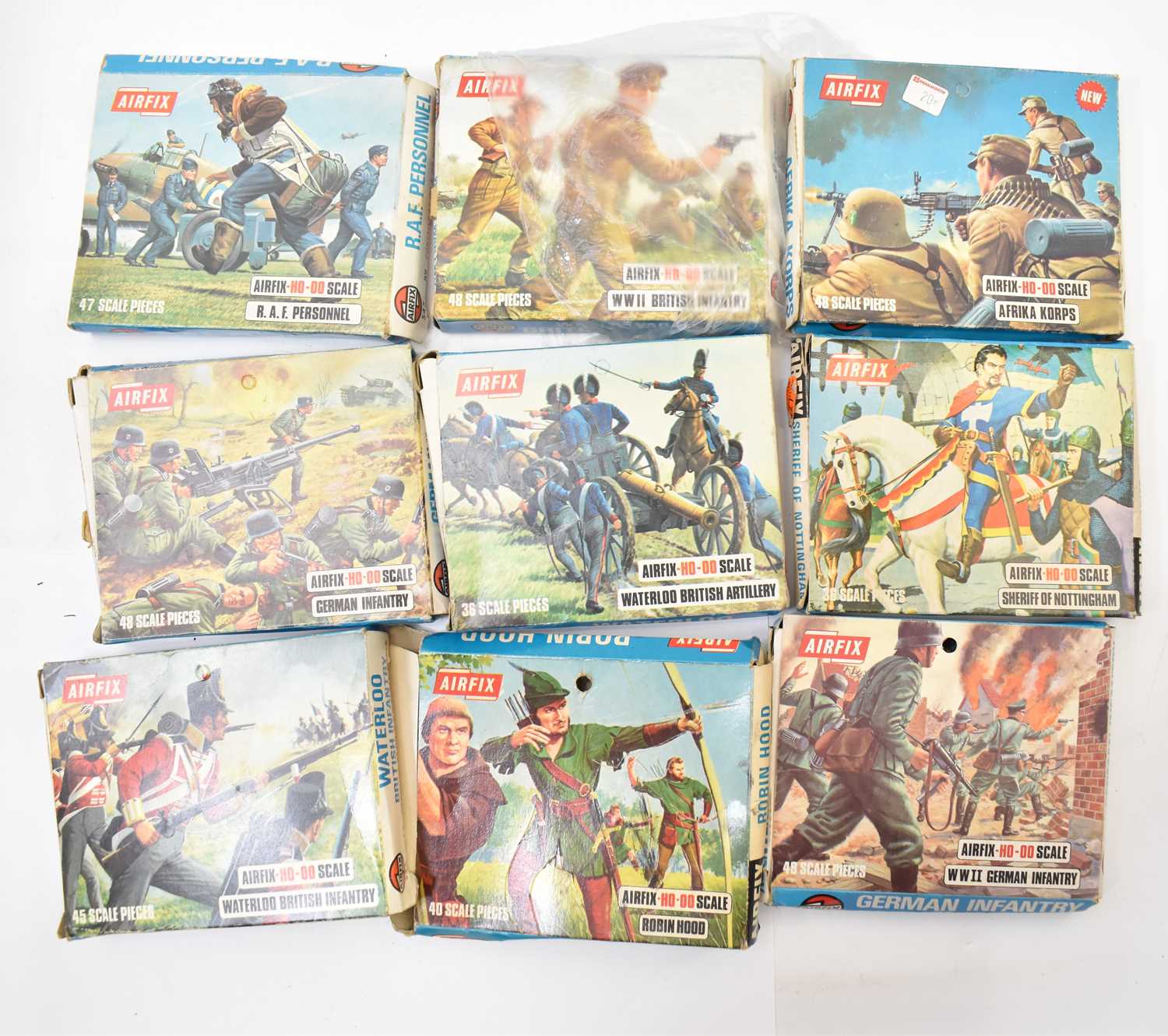 Lot 643 - AIRFIX; various boxed scale model sets
