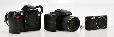 Lot 481 - Three digital cameras, comprising a Nikon D70,...