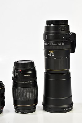 Lot 437 - CANON; a Canon EOS 5 35mm film camera, with...