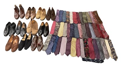 Lot 529 - A group of eleven pairs of man's shoes...