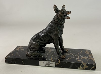 Lot 118 - A mid 20th century bronze style model of a...