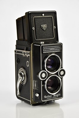 Lot 436 - ROLLEI; a Rollei Magic TLR camera, serial No...