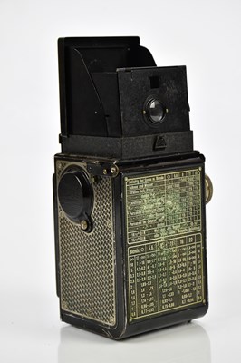 Lot 409 - ROLLEICORD; a Rolleicord "Art Deco" TLR camera,...