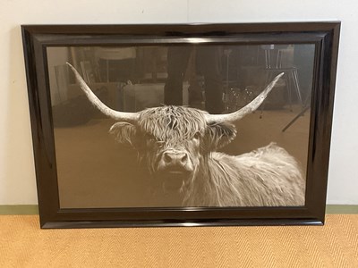 Lot 447 - BILL PHILLIP; print, 'Highland Spirit', 59 x...