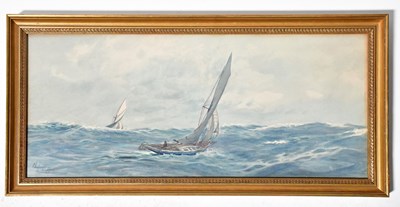 Lot 526 - PHILIP OSMENT (1861-1947); watercolour, marine...