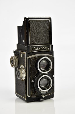 Lot 442 - ROLLEICORD; a Rolleicord II C TLR camera,...