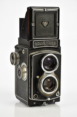 Lot 416 - ROLLEICORD; a Rolleicord III TLR camera,...