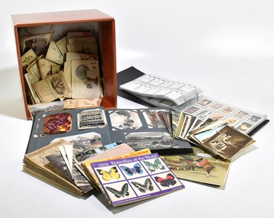 Lot 884 - A collection of assorted postcards, contained...