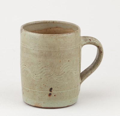 Lot 316 - HENRY HAMMOND (1914-1989); a stoneware mug...