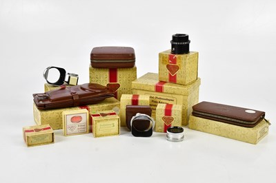 Lot 499 - ROLLEI; a collection of Rollei accessories in...