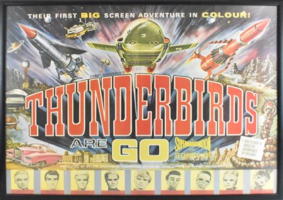 Lot 293 - A 'Thunderbirds are Go' movie poster, 66 x...