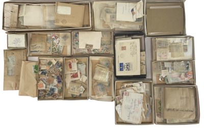 Lot 479 - A collection of GB and all world stamps in...