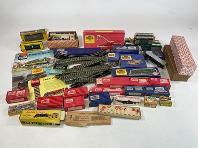 Lot 181 - HORNBY; a Dublo three rail system train set...