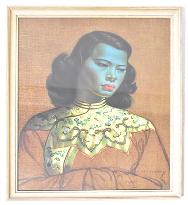 Lot 484 - TRETCHIKOFF; print, 'Chinese Girl: The Green...