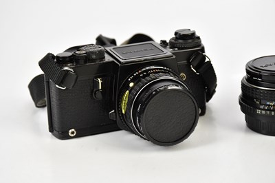 Lot 398 - PENTAX; a Pentax ILX 35mm film camera, serial...