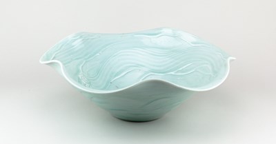 Lot 306 - JOANNA HOWELLS (born 1960); a large porcelain...