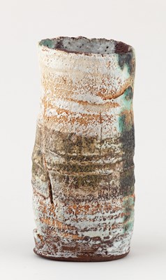 Lot 494 - RACHEL WOOD (born 1962); a cylindrical...