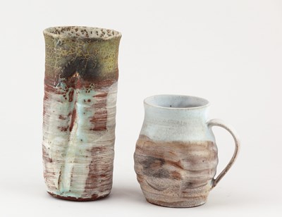 Lot 530 - RACHEL WOOD (born 1962); a cylindrical...